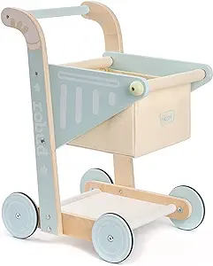 Wooden baby walker