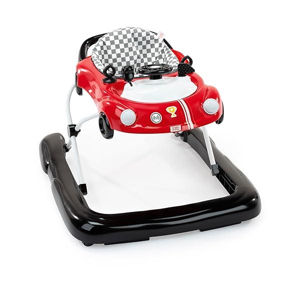 Infant walker with a wheel